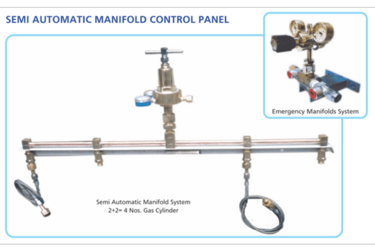 SEMI AUTOMATIC MANIFOLD CONTROL PANEL