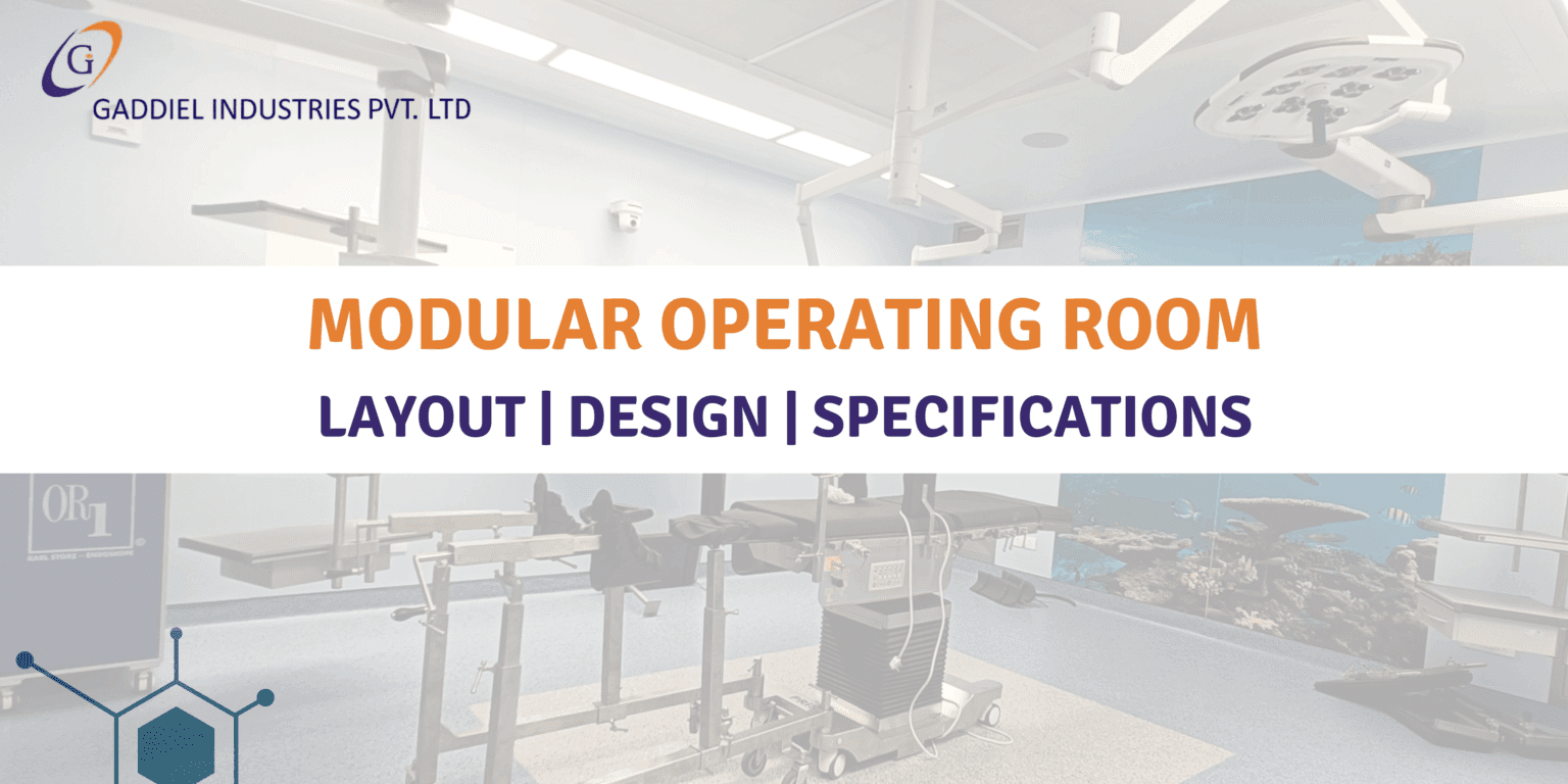 Modular Operating Room: Layout, Design & Specifications