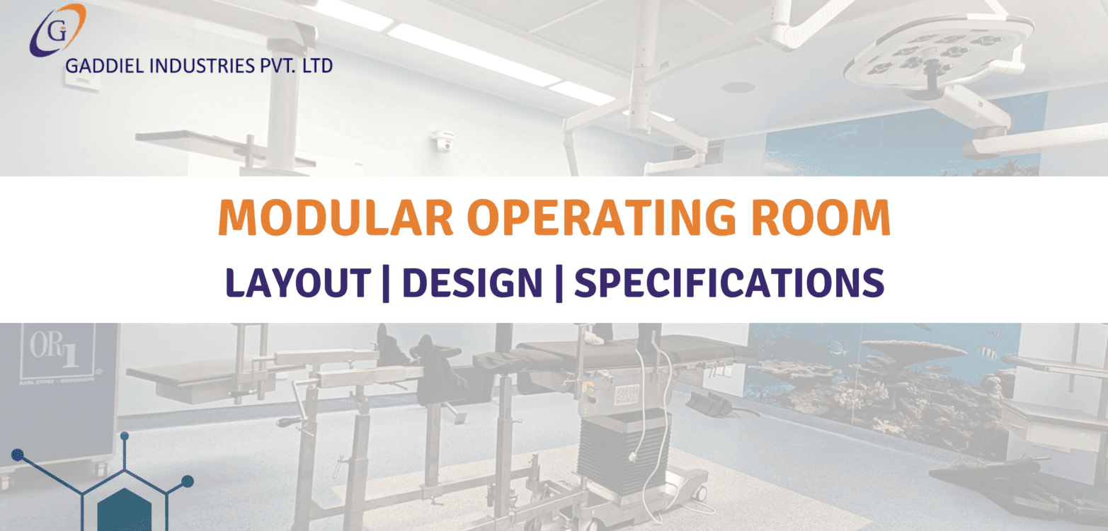 Modular Operating Room: Layout, Design & Specifications