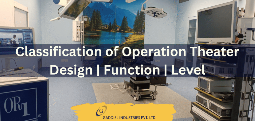 Classification of Operation Theater – Design, Function, and Level