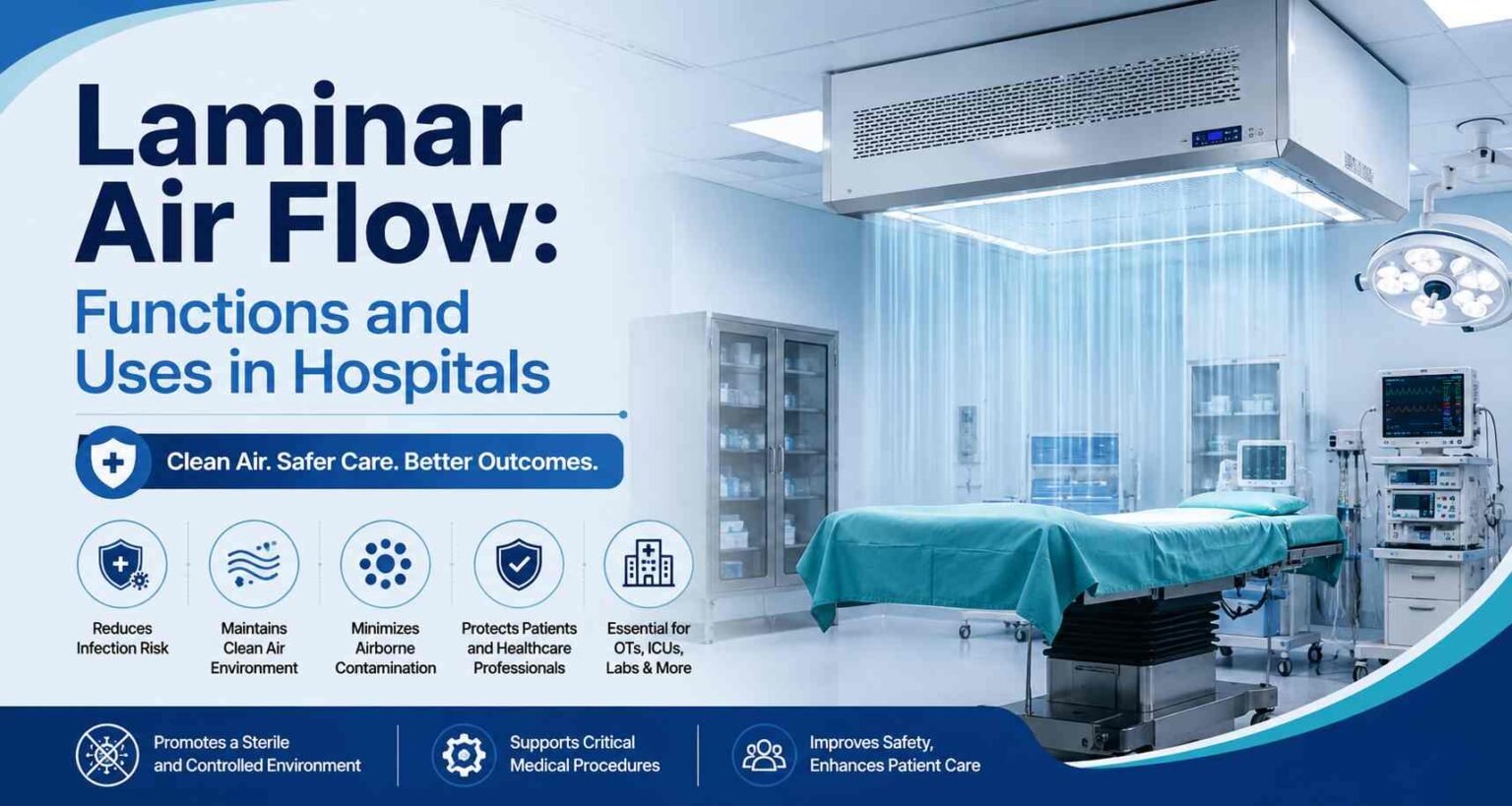 Laminar Air Flow: Functions and Uses in Hospitals