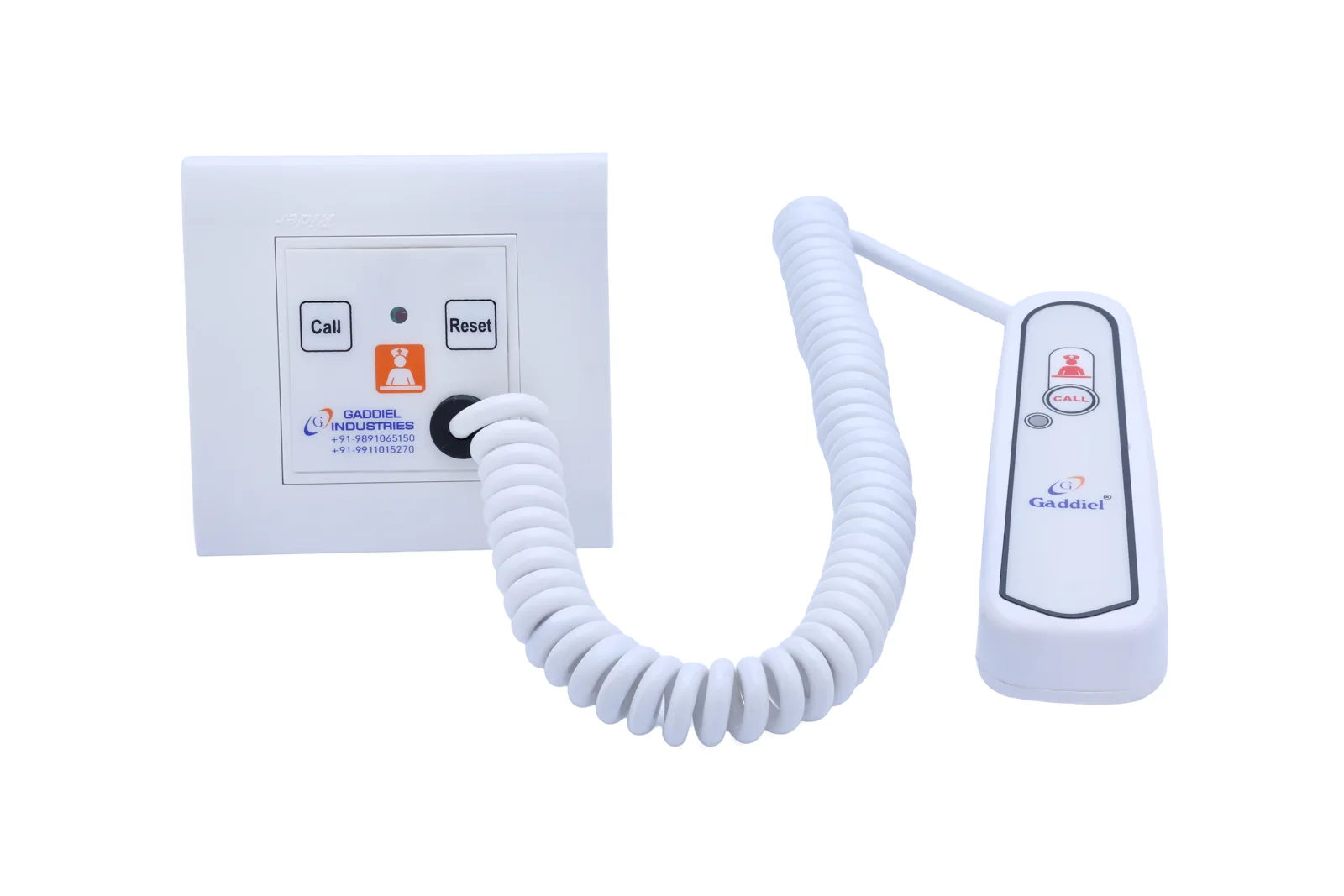 Gaddiel nurse call system bed unit call reset handset